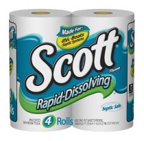 Scott Rapid-Dissolving Bathroom Tissue